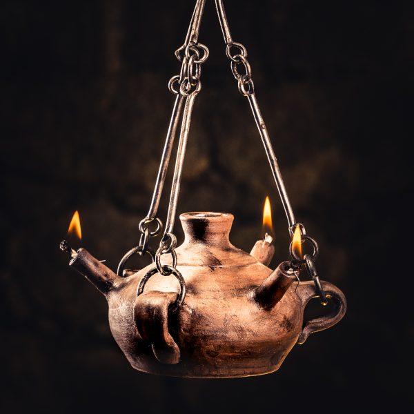 Triton Hanging Oil Lamp