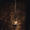 Hanging Oil Lamp with Cover