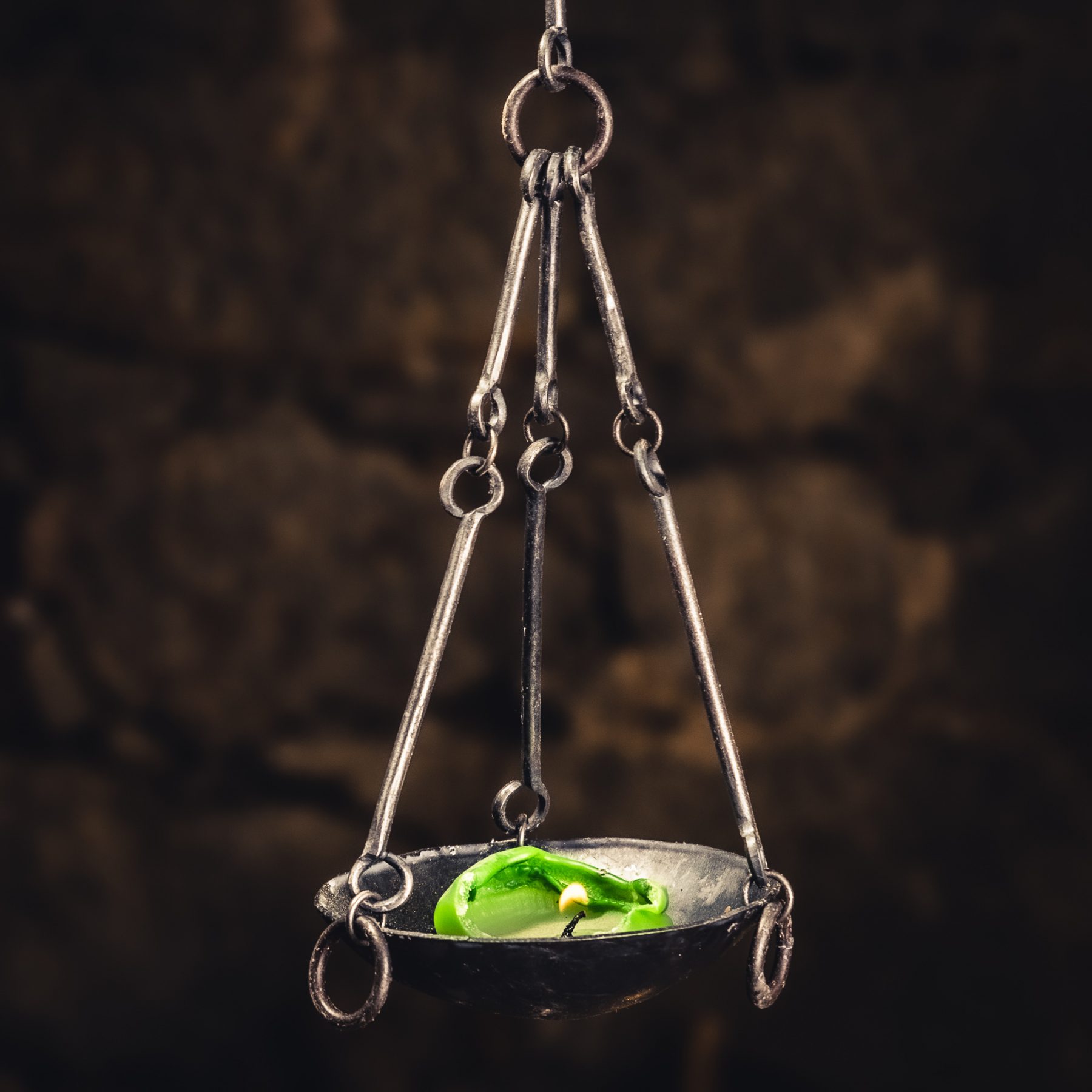 Hanging Oil Lamp without Cover